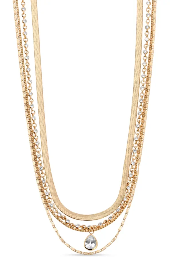 Layered Chain Necklace - Image 3